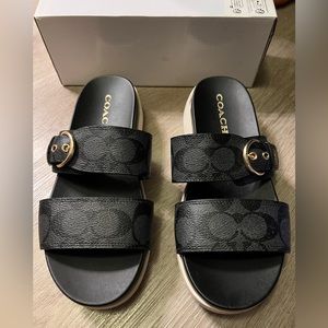 Coach sandals